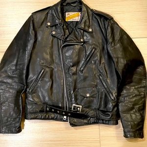 Schott NYC Perfecto Vintage Biker Jacket American Leather